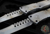Microtech Combat Troodon OTF Knife Set- Hellhound And Warhound Edge- Sand Trooper SET- Sand Trooper Finished Handle- Sand Trooper Finished Blade 219-1 SETSADS