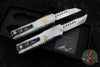 Microtech Combat Troodon OTF Knife Set- Hellhound And Warhound Edge- Sand Trooper SET- Sand Trooper Finished Handle- Sand Trooper Finished Blade 219-1 SETSADS