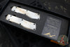 Microtech Combat Troodon OTF Knife Set- Hellhound And Warhound Edge- Sand Trooper SET- Sand Trooper Finished Handle- Sand Trooper Finished Blade 219-1 SETSADS