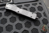 Microtech Combat Hellhound Razor OTF Knife- Tactical- Black Handle- Black Plain Edge Blade 219R-1 TS