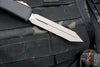 Microtech Ultratech OTF Knife- Spartan Edge- Carbon Fiber Top- Bronzed Apocalyptic Blade 223-13 APCFS SN04