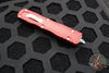 Microtech Dirac OTF Knife- Double Edge- Red Handle- Satin Blade 225-4 RD