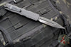 Microtech Dirac Delta OTF Knife- Double Edge- Shadow Edition- Black Handle- DLC Black Blade 227-1 DLCTSH