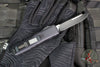 Microtech UTX-85 OTF Knife- 2016 VINTAGE- Single Edge- Tactical-Black With Black Blade 231-1 T 2016