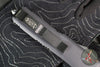 Microtech UTX-85 OTF Knife- 2016 VINTAGE- Single Edge- Tactical-Black With Black Blade 231-1 T 2016