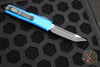Microtech UTX-85 OTF Knife- Tanto Edge- Blue Handle- Black Blade 233-1 BL