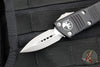 Microtech Mini Troodon OTF Knife- Double Edge- Black Handle- Apocalyptic Blade 238-10 AP