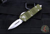 Microtech Mini Troodon OTF-Double Edge- OD Green With Stonewash Blade 238-10 OD