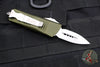Microtech Mini Troodon OTF-Double Edge- OD Green With Stonewash Blade 238-10 OD