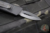 Microtech Mini Troodon OTF- Shadow Tactical- Double Edge- Black With DLC Black Blade and DLC Hardware 238-1 DLCSH