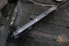 Microtech Cypher MK7- Double Edge- Tactical- Black Handle- Double Full Serrated Black Blade 242M-D3T 2018