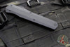Microtech 2018 Cypher- Smooth Body- Tactical- Double Edge- Black Handle- Black Full Serrated Blade 242S-3T