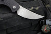 Microtech Brachial Auto OTS - Single Edge- Black Handle- Apocalyptic Blade 268A-10 AP
