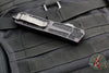 Microtech Scarab II OTF Knife-2021 Gen II- Shadow Edition- Double Edge- Black Handle- Black DLC Blade and DLC HW 280-1 DLCTSH