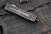 Microtech Scarab II Black Double Edge Shadow DLC Full Serrated Blade and DLC HW 280-3 DLCTSH