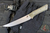 Microtech Cutlery- Boning Knife 6.125"- Various G-10 Handle- Stonewash Blade 3100-10