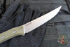 Microtech Cutlery- Boning Knife 6.125"- Various G-10 Handle- Stonewash Blade 3100-10