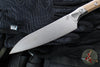Microtech Cutlery- Utility 6"- Titanium Bolster- Various G-10 Handles- Stonewash Blade 3400B-10