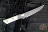 Microtech Cutlery- Boning Knife 6.125"- Titanium Bolster- Various G-10 Handle- Stonewash Blade 3100B-10