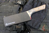 Microtech Cutlery- Santoku 6"- Bead Blast Titanium Bolster- Various G-10 Handles- Stonewash Blade 3200B-10