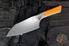 Microtech Cutlery- Santoku 6"- Bead Blast Titanium Bolster- Various G-10 Handles- Stonewash Blade 3200B-10