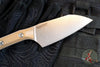 Microtech Cutlery- Santoku 4.2"- Various G-10 Handles- Stonewash Blade 3300-10