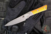 Microtech Cutlery- Pairing Knife 3.5"- Bead Blast Titanium Bolster- Various G-10 Handles- Stonewash Blade 3500B-10