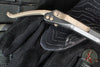 Microtech Black Siphon II Stainless Steel with Bronzed Apocalyptic Internals 401-SS-BKBZAP