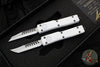 Microtech UTX-70 OTF Knife Set- Hellhound & Warhound- Stormtrooper Finished Handle- Apocalyptic Bronze Finished Blade 419-1 SETSTDS