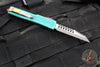 Microtech UTX-70 OTF Knife- Warhound Edge- Bounty Hunter- Apocalyptic Blade 419W-10 BH