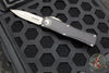 Microtech Hera OTF Knife- Double Edge- Black Handle- Apocalyptic Plain Edge Blade 702-10 AP