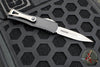 Microtech Hera OTF Knife- Double Edge- Black Handle- Apocalyptic Plain Edge Blade 702-10 AP