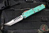 Microtech UTX-85 OTF Knife- Hellhound Edge- Bounty Hunter Finished- Apocalyptic Blade 719-10 BH