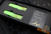 Microtech UTX-85 OTF Knife- Zombietech Two Knife Set- Hellhound And Warhound Edge-Zombietech Finish handle- Stonewash Blade 719-10 SETZTS