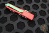 Microtech UTX-85 OTF Knife- Warhound Edge- 2023 Christmas Finished Handle- White Finished Blade 719W-1 CMAS