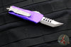 Microtech Mini Troodon OTF Knife- Hellhound Edge- Purple Handle- Apocalyptic Finished Blade 819-10 APPUS