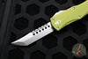Microtech Hera OTF Knife- Hellhound Edge- OD Green Handle- Stonewash Standard 919-10 ODS