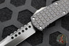 Microtech Hera OTF Knife- Hellhound Edge- Shadow Edition- Black Frag Handle- Black DLC Blade 919-1 DLCTFRSH