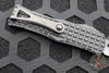 Microtech Hera OTF Knife- Hellhound Edge- Shadow Edition- Black Frag Handle- Black DLC Blade 919-1 DLCTFRSH