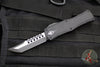 Microtech Hera OTF Knife- Hellhound Edge- Tactical- Black Handle- Black Blade 919-1 TS