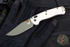 Benchmade Taggedout- Tan Grivory Handle- Green Cerakoted Elmax Steel Blade 15536GN-01