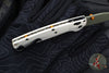 Benchmade Taggedout- Tan Grivory Handle- Green Cerakoted Elmax Steel Blade 15536GN-01