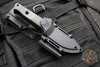 Benchmade MINI Bushcrafter Fixed Blade- Carbon Fiber Scale- Black Blade- Black Kydex Sheath Model 165BK