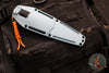 Benchmade 18050 Intersect- Fixed Blade- Depth Blue Polymer Handle- Magnacut Stonewash Serrated Blade 18050