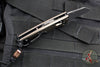 Benchmade Partial Immunity OTS Auto- Wharncliffe Edge- FDE Aluminum Handle- Black Plain Edge Blade- 2950BK-1