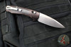 Benchmade Arcane Satin Drop Point Blade Black Body Axis Flipper 490