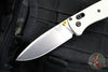 PREOWNED- Benchmade Bugout- Drop Point- Tan Handle- Stonewash Blade 535-12