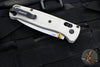 PREOWNED- Benchmade Bugout- Drop Point- Tan Handle- Stonewash Blade 535-12