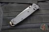 Benchmade Bailout- Tanto Edge- Black Aluminum Handle- Gray Plain Edge 537GY-03