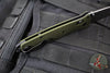 Benchmade Bailout Green Aluminum Body Gray Tanto Plain Edge 537GY-1